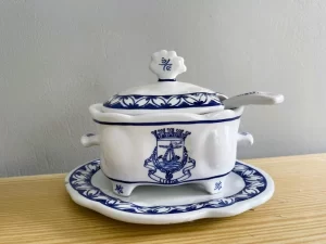 Portuguese Blue Willow Tureen LIMITED